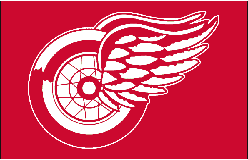 Detroit Red Wings 1932 33-1947 48 Jersey Logo cricut iron on